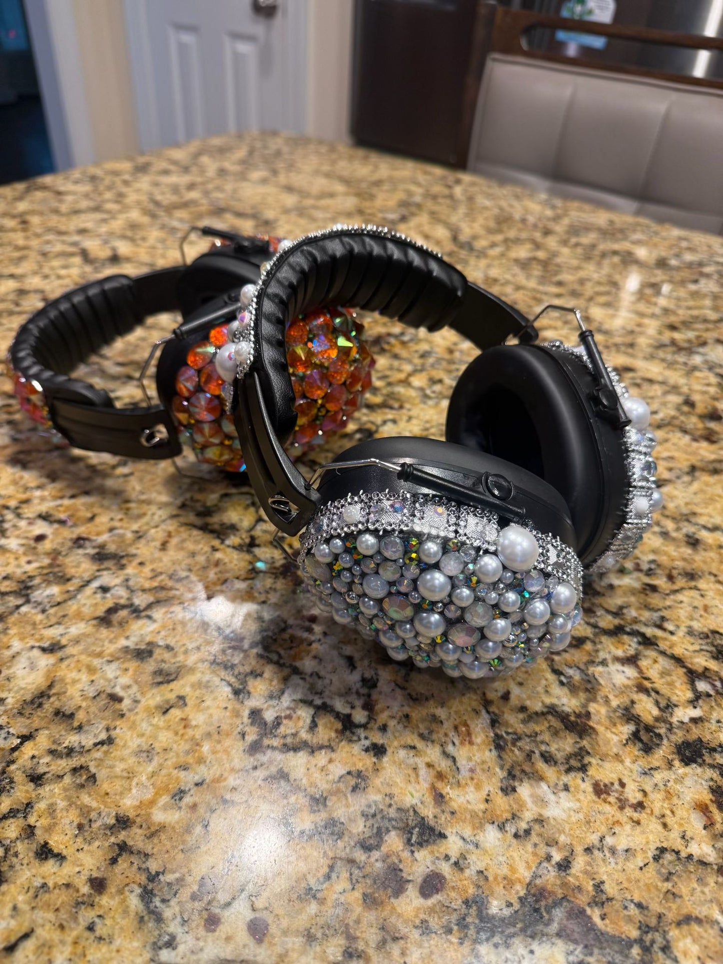 Custom Blinged Safety Earmuffs – BabyGirl Edition