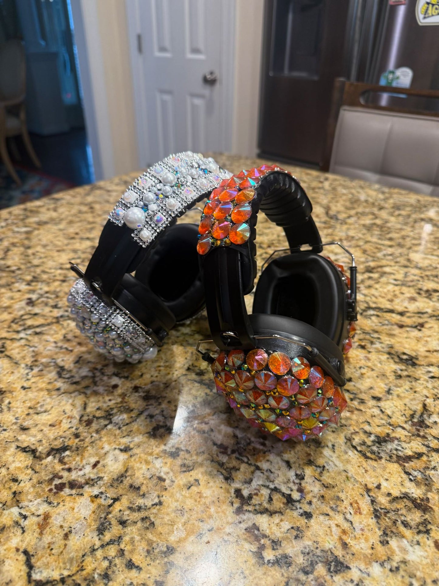 Custom Blinged Safety Earmuffs – BabyGirl Edition