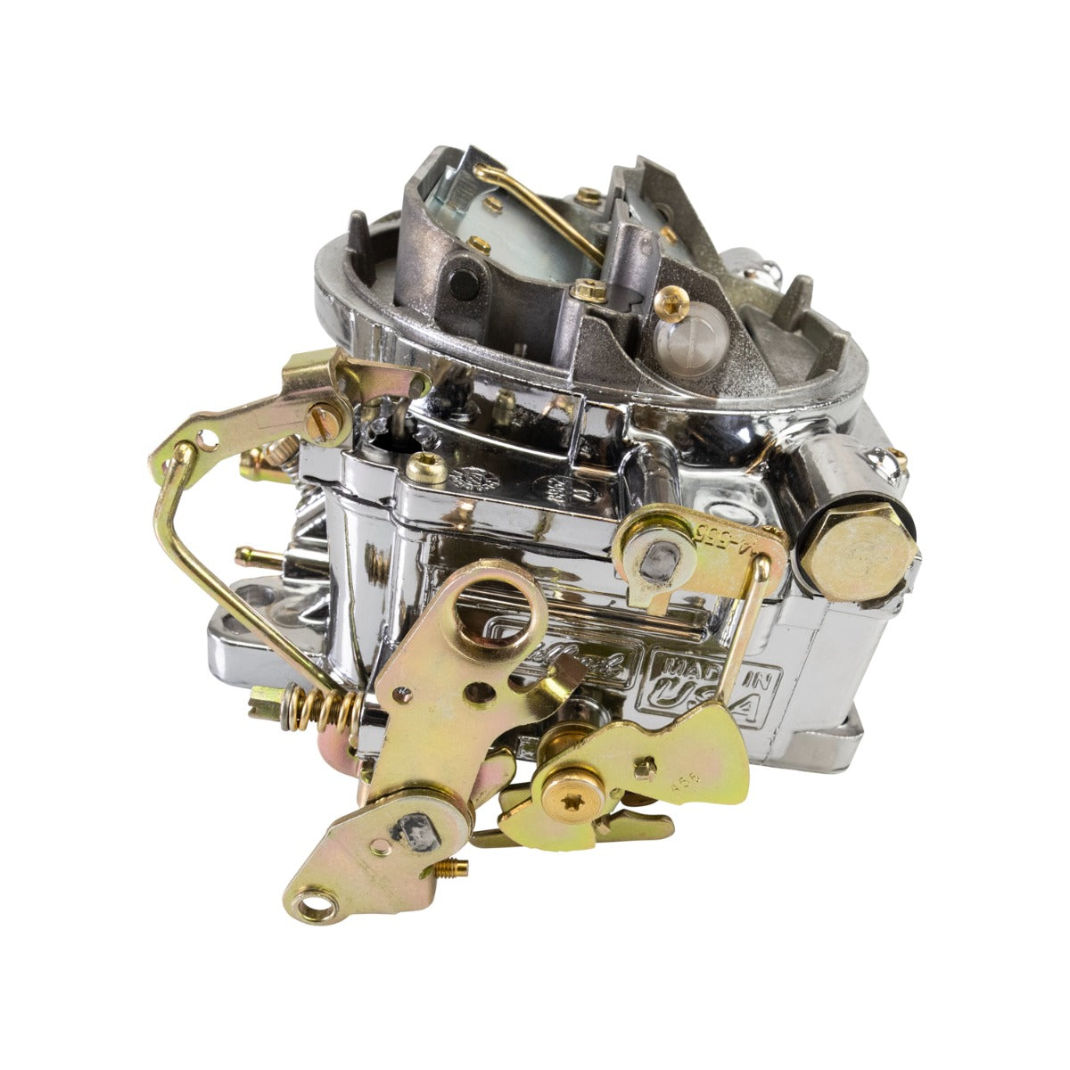 AVS2_Carburetor_1906-CP_650_CFM_w_Electric_Choke_Chrome_Plasma_Finish