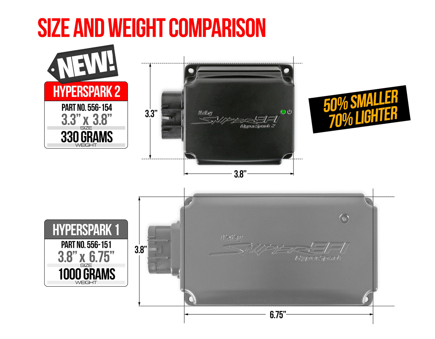 Holley EFI Sniper HyperSpark 2 Ignition Box 556-154