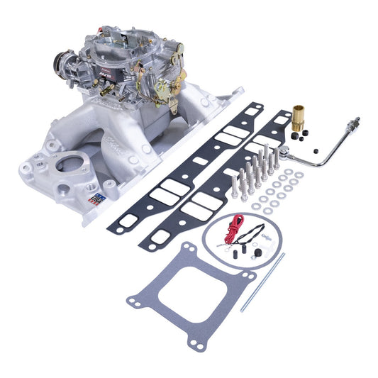 Single-Quad Manifold and carb Kit for Chrysler 340/360 2075 -  Big Wheel Women