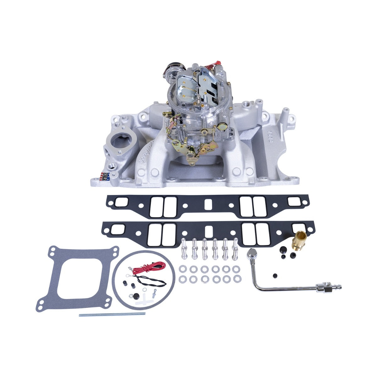 Single-Quad Manifold and carb Kit for Chrysler 340/360 2075 -  Big Wheel Women - BWW