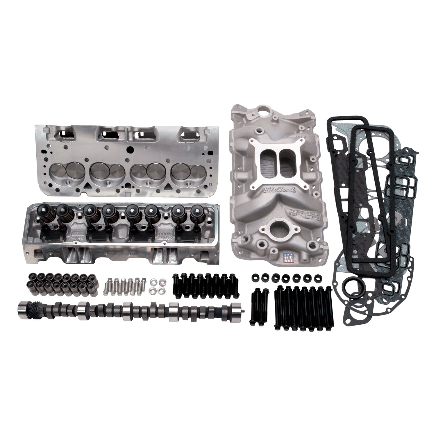 Single-Quad Manifold and carb Kit for Chrysler 340/360 2075 -  Big Wheel Women - Big Women