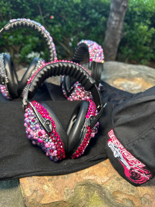 Custom Blinged Safety Earmuffs – BabyGirl Edition