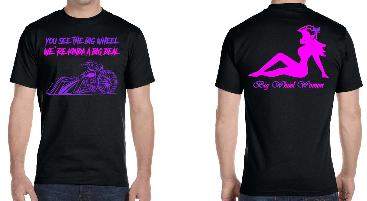 You See The Big Wheel, We're Kinda A Big Deal Bagger T-shirt